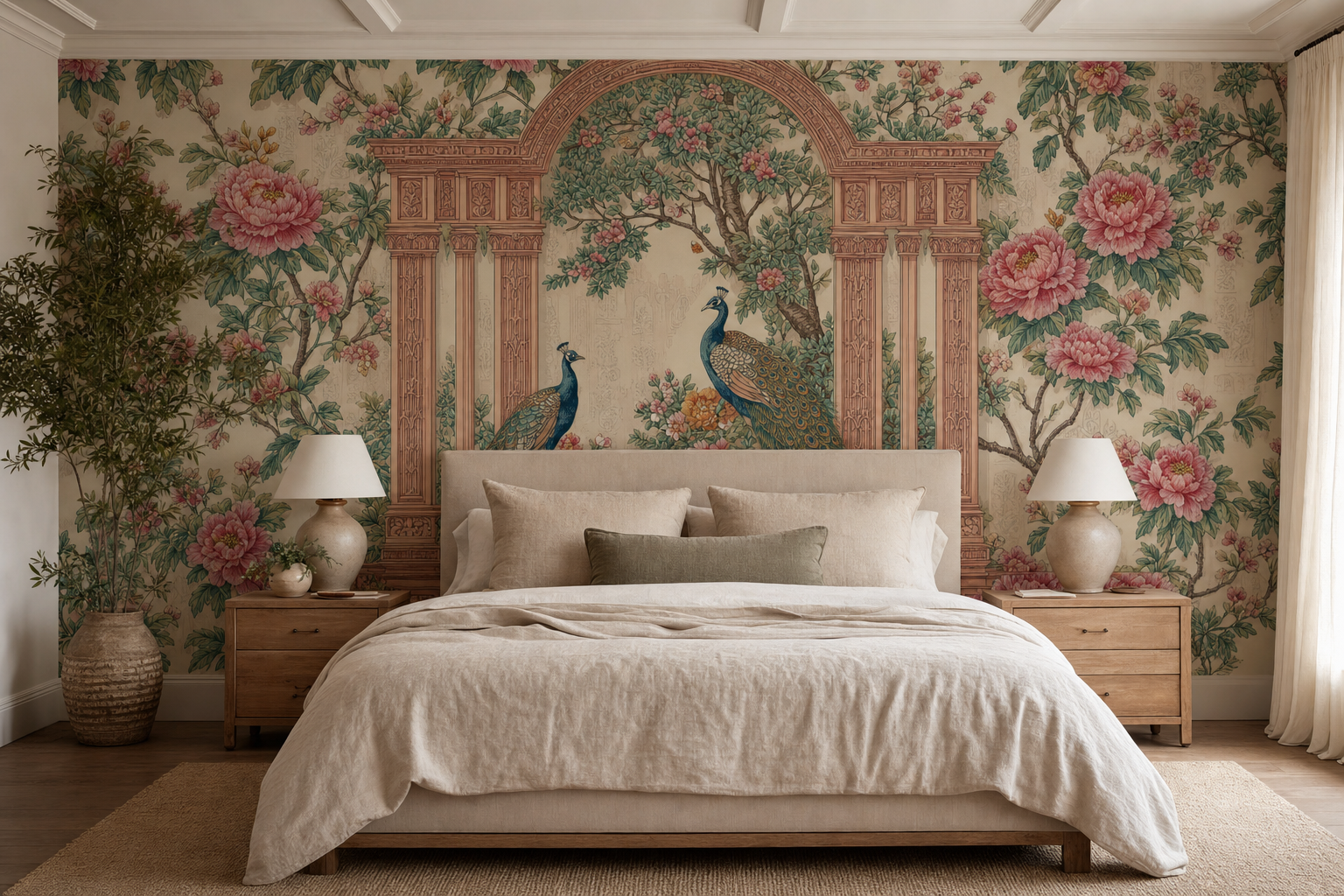 peacock-pavilion-garden — Master bedroom