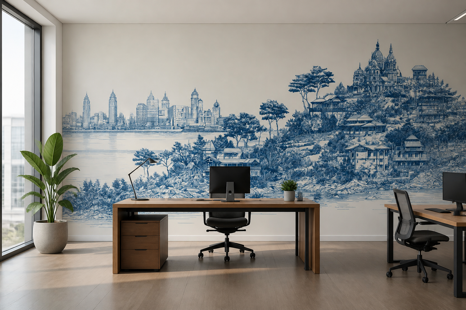 Riverside Citadel — Office interior