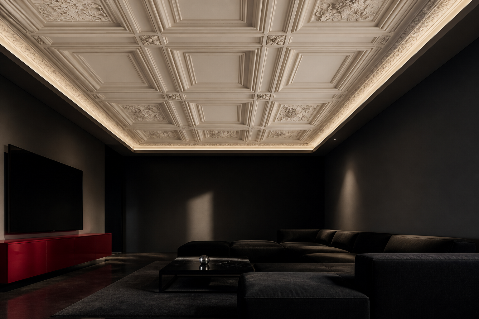 Rococo Heritage — Entertainment / media room