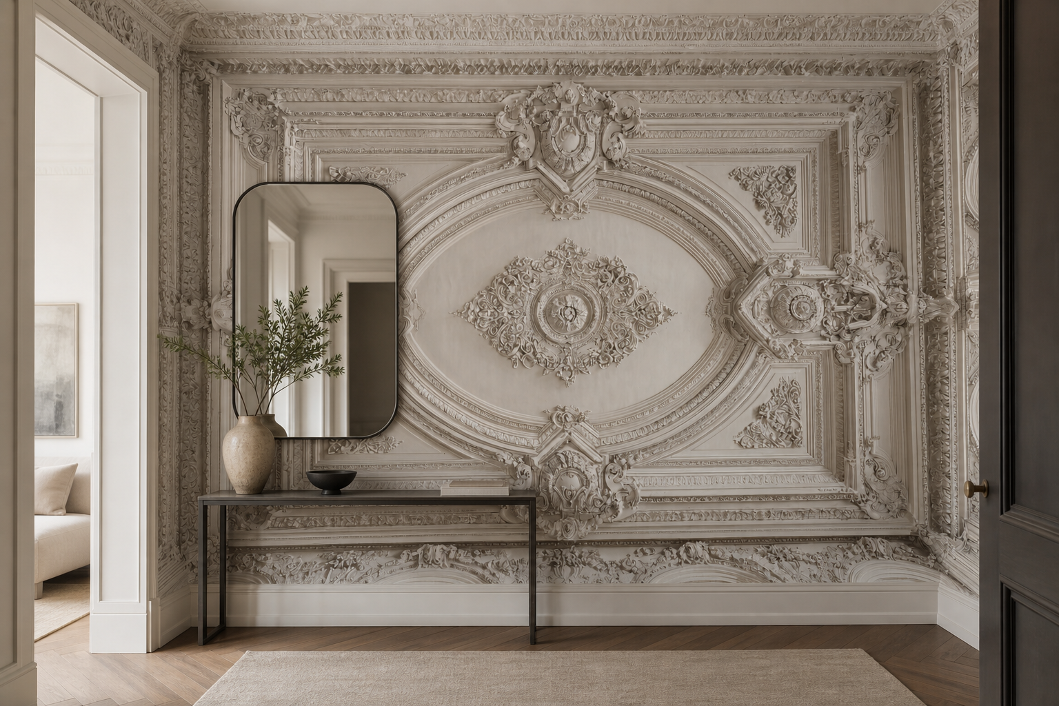 rococo-medallion — Entryway