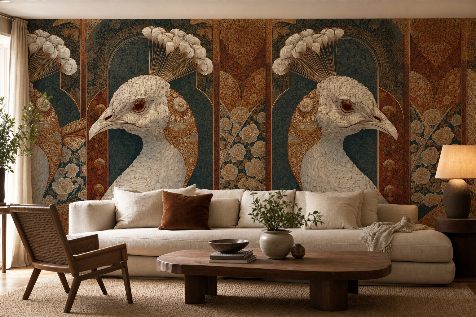 royal-peacock — Living room