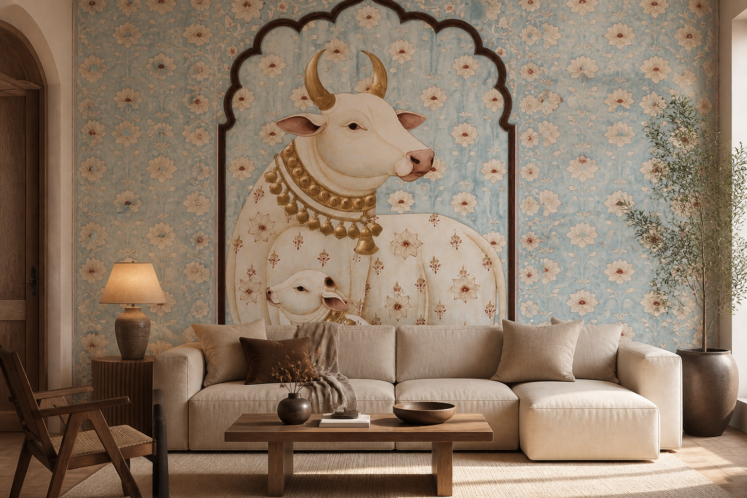 Sacred Bovine Bloom — Living room