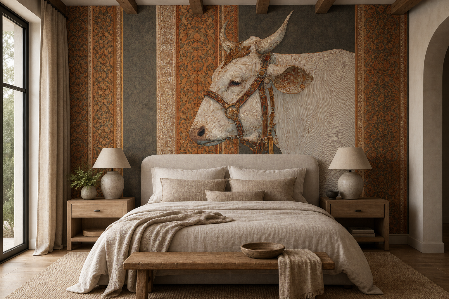sacred-steed — Master bedroom