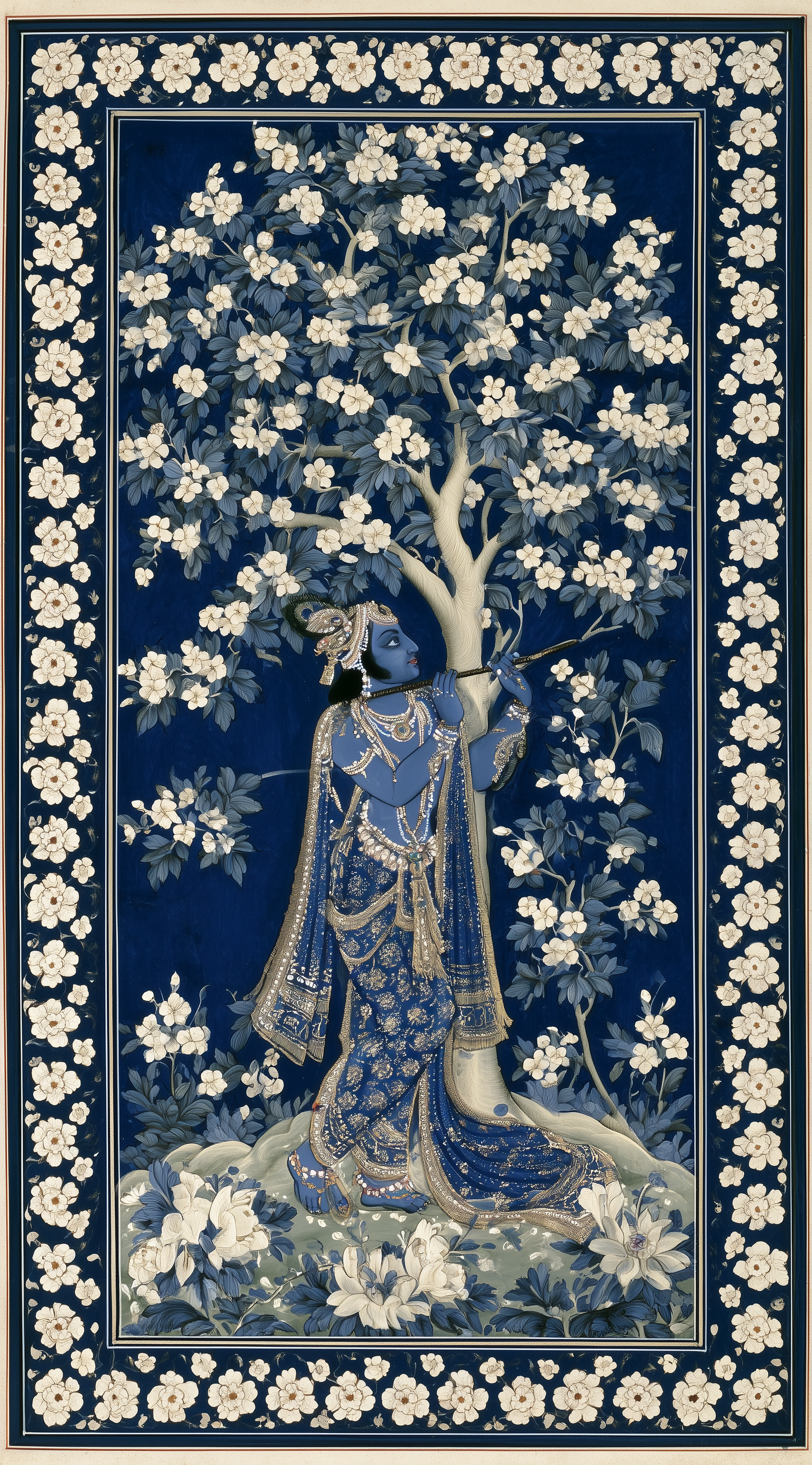 Celestial Blossom III — flat pattern