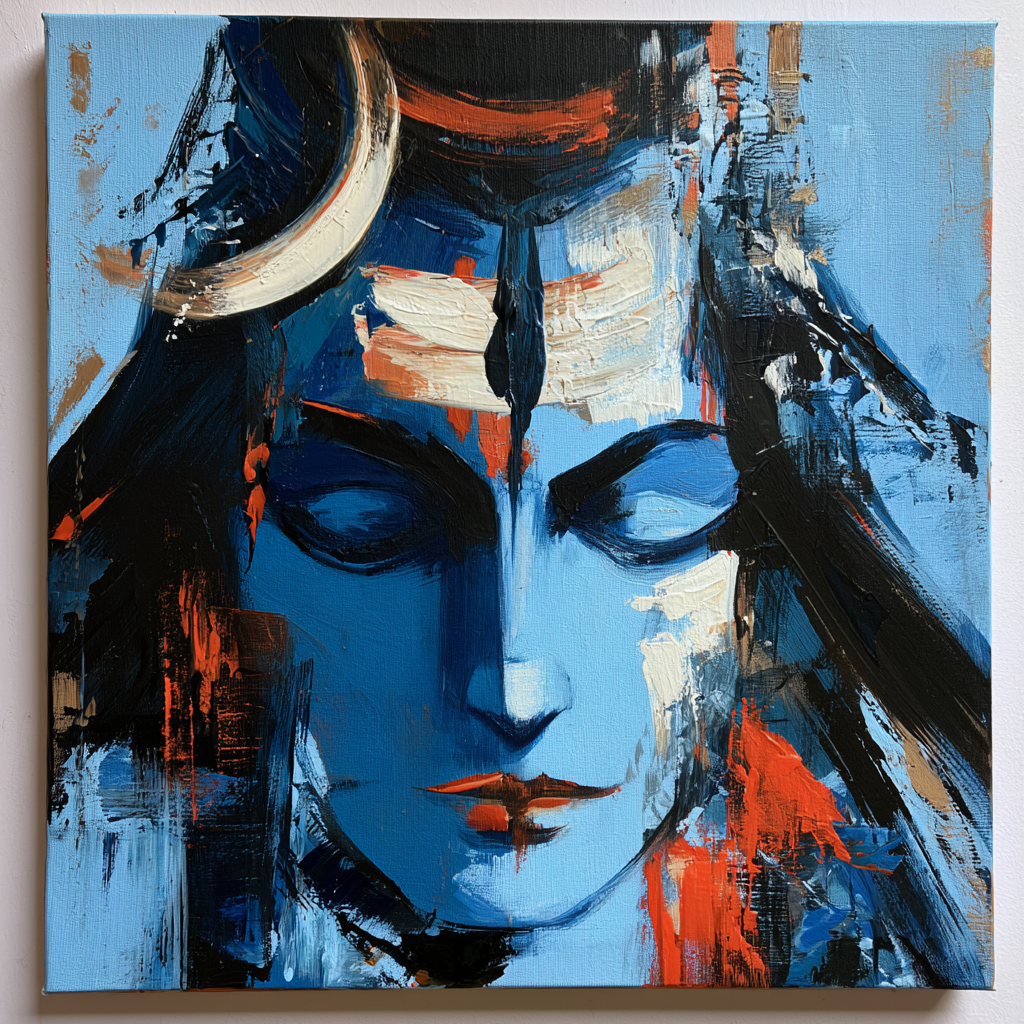 Shiva's Meditation — flat pattern
