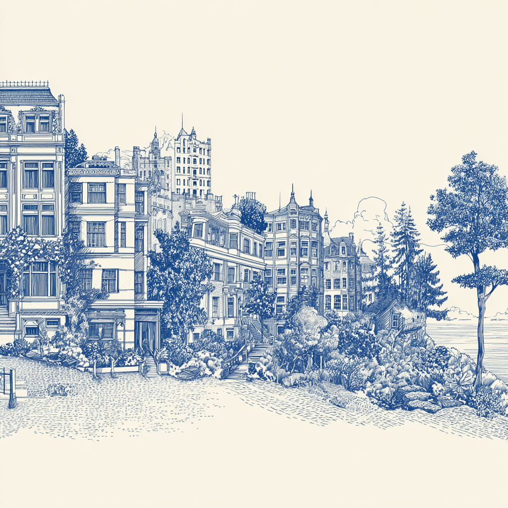 Arcadian Sketch — flat pattern