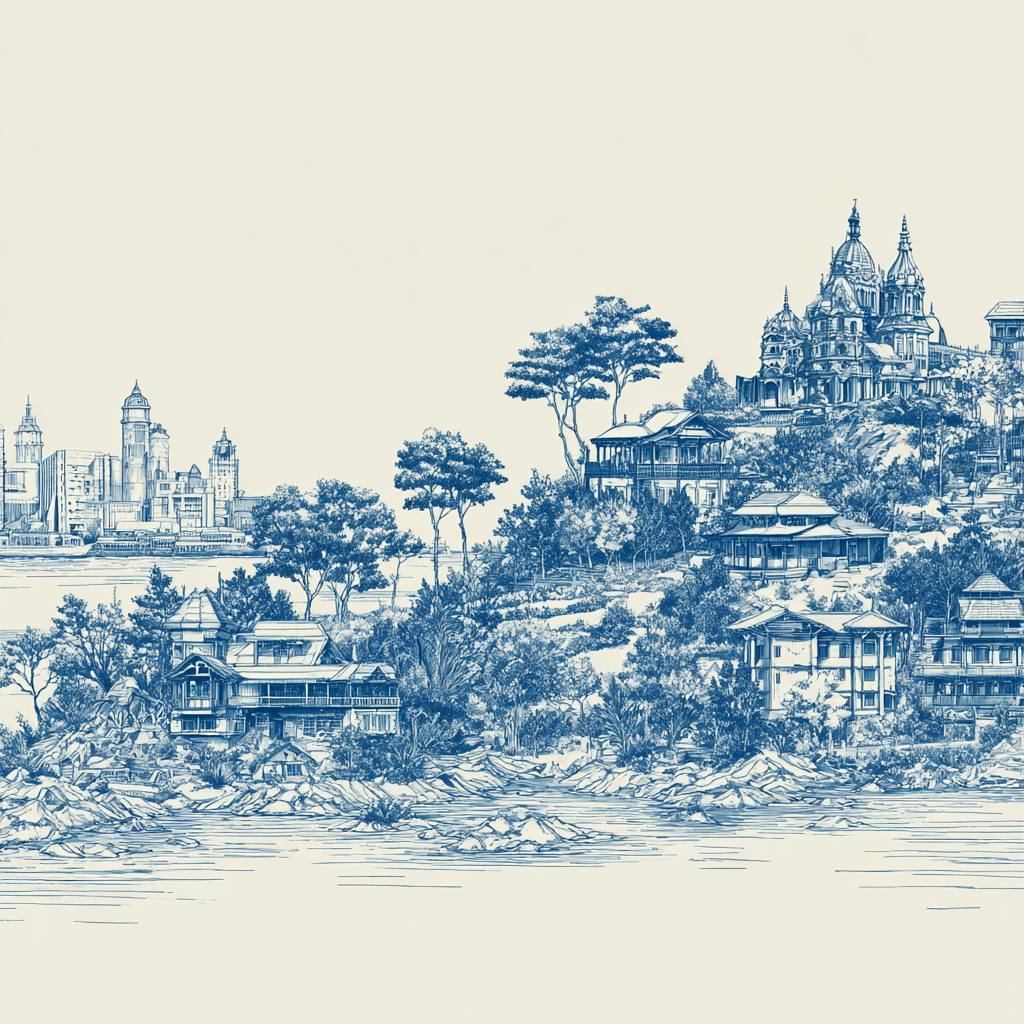 Riverside Citadel — flat pattern