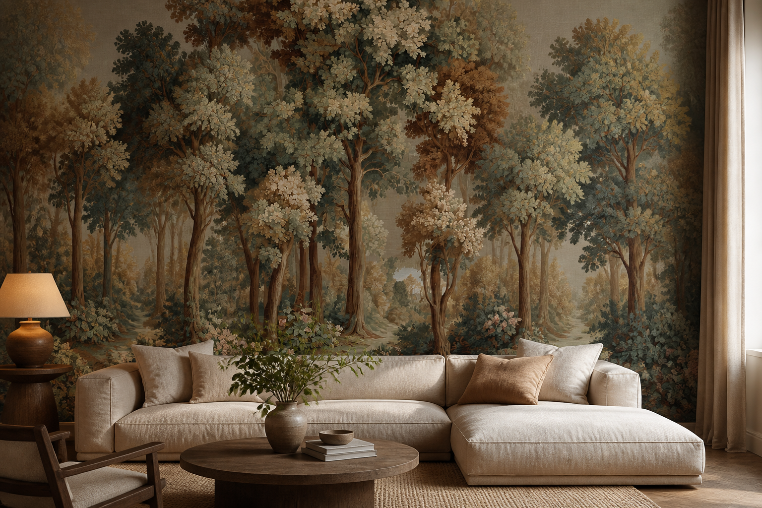 sylvan-sanctuary — Living room