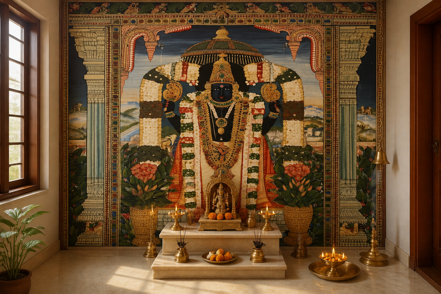 Temple Majesty — Pooja room