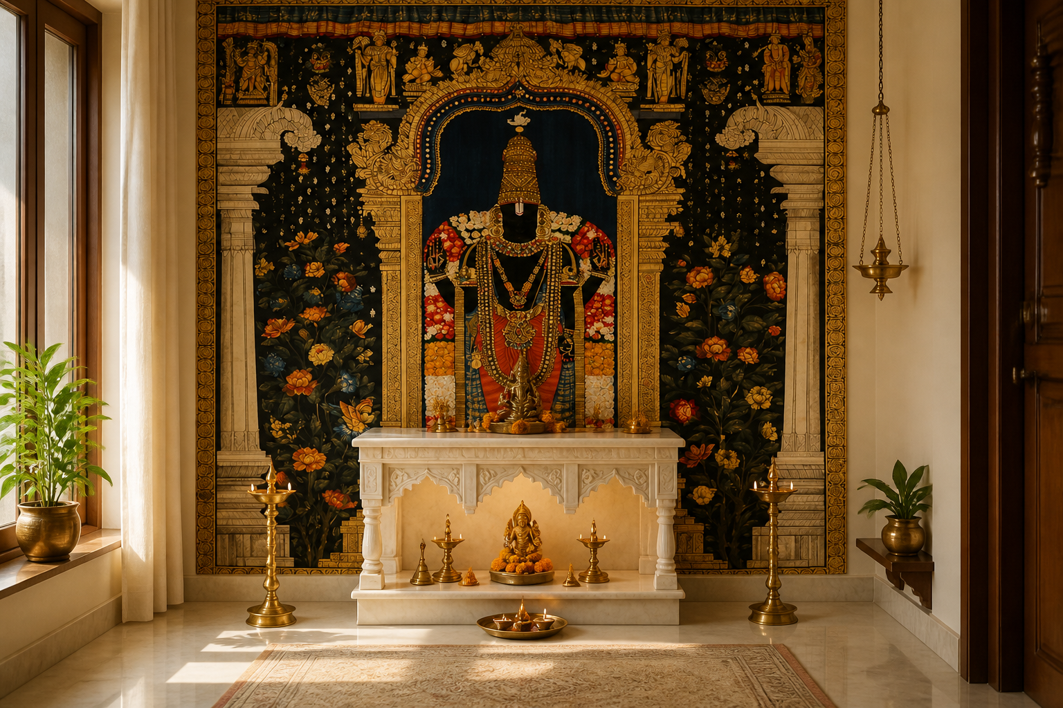 Temple Reverie — Pooja room