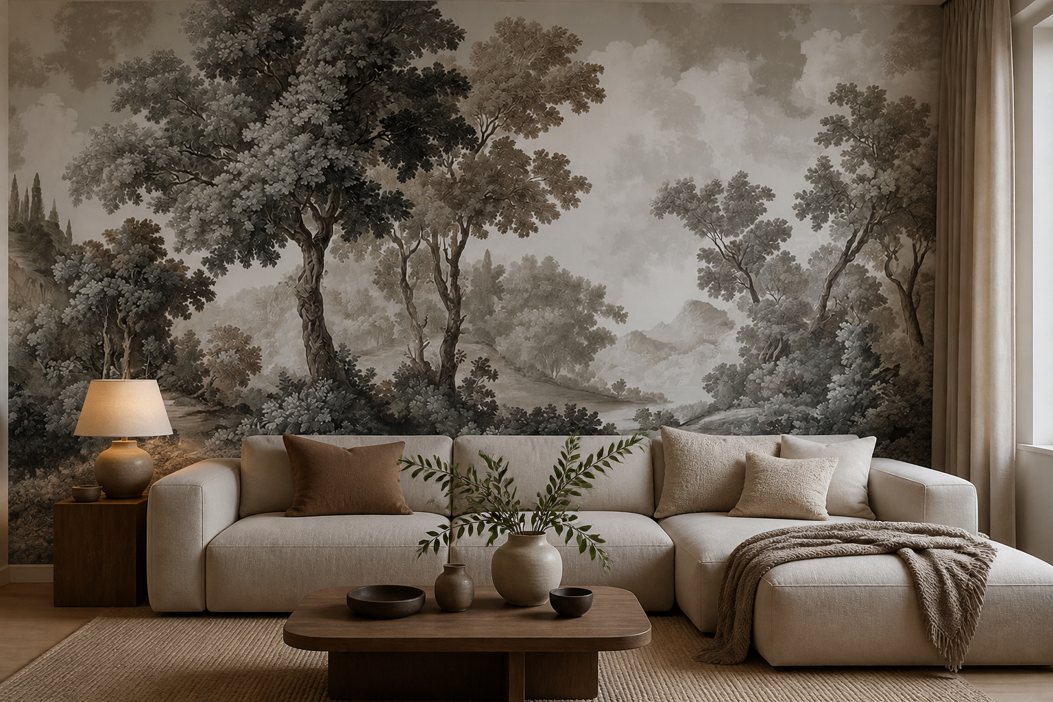 timeless-grove — Living room