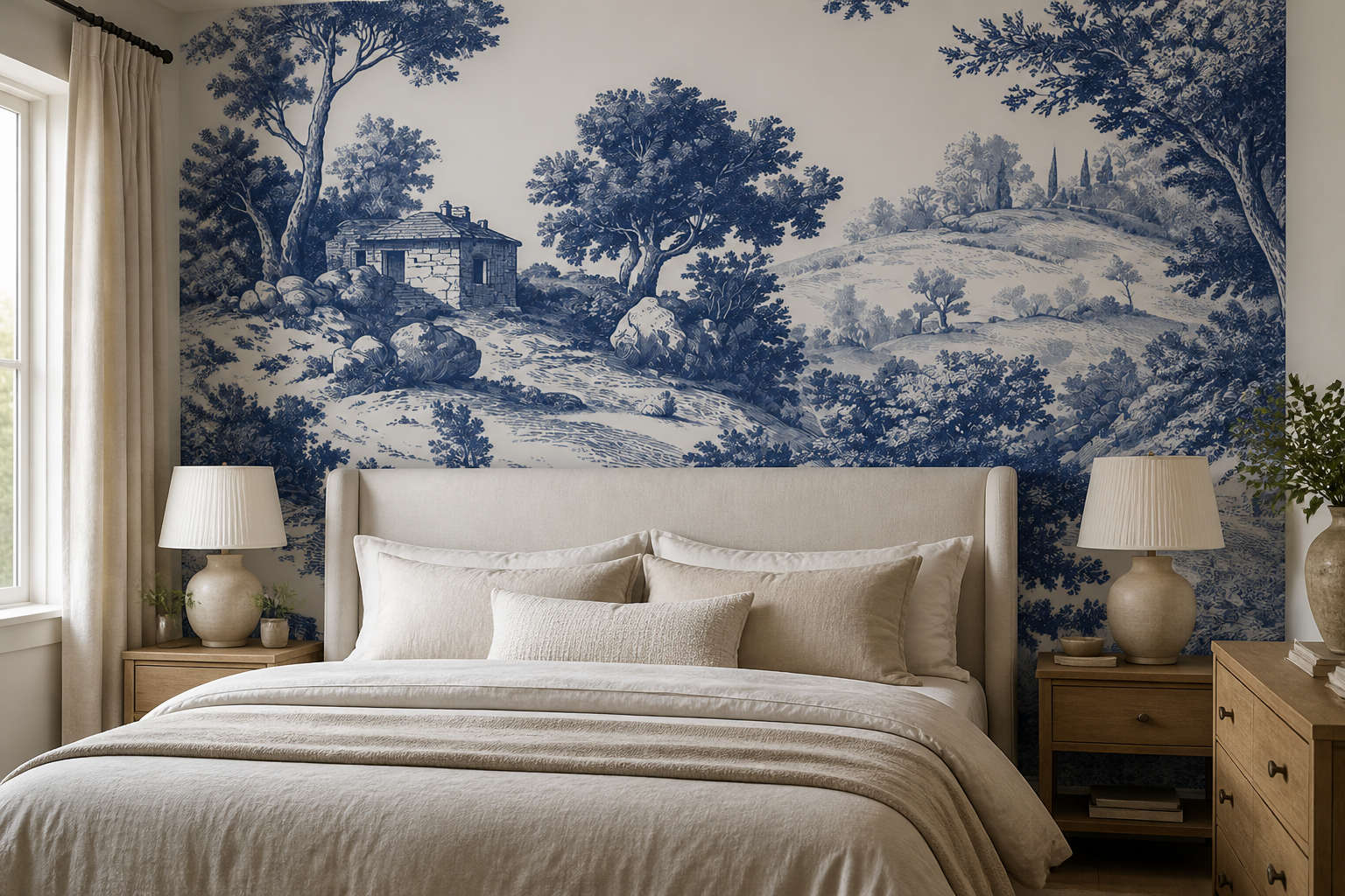Tuscan Hillside — Master bedroom