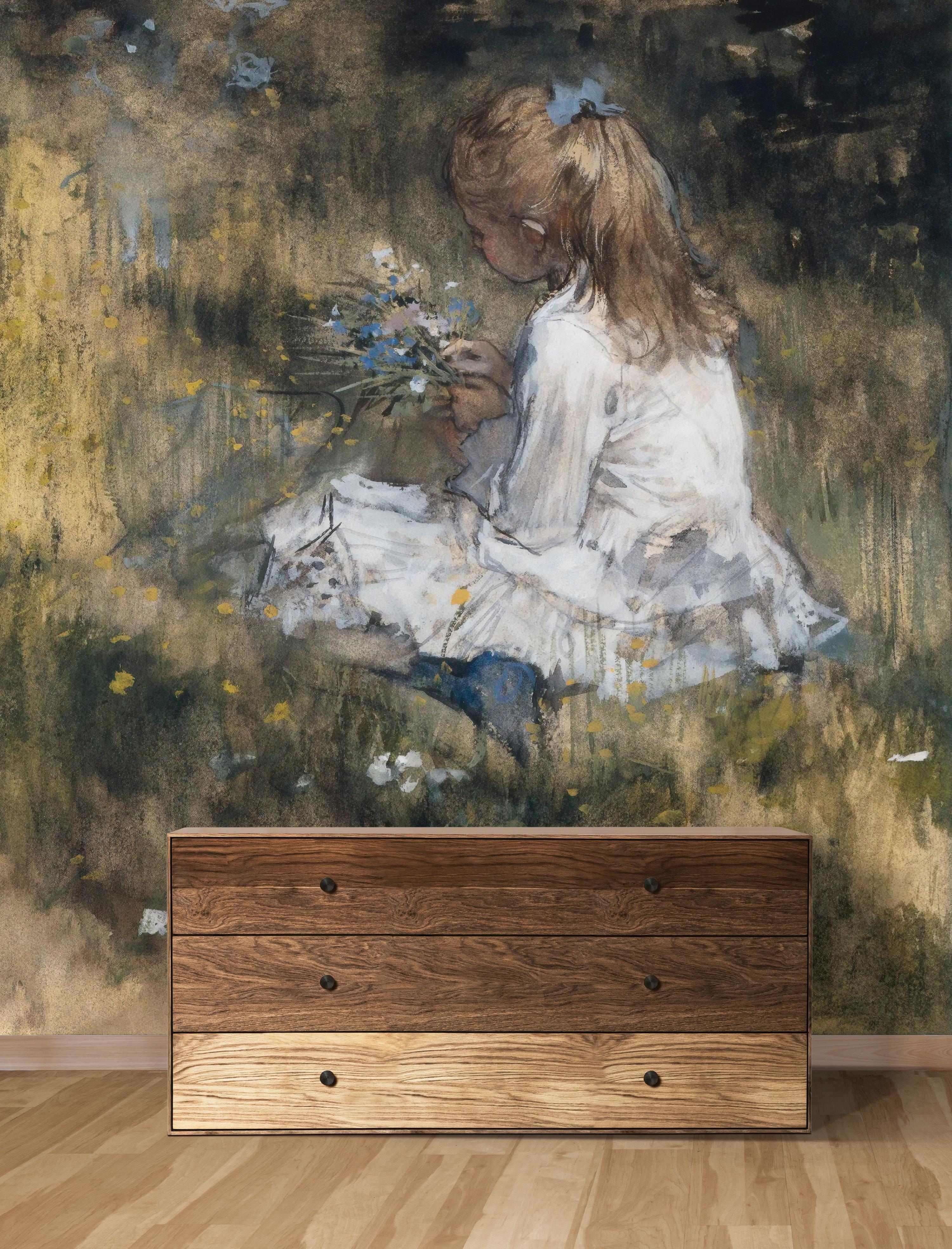Girl in a Meadow