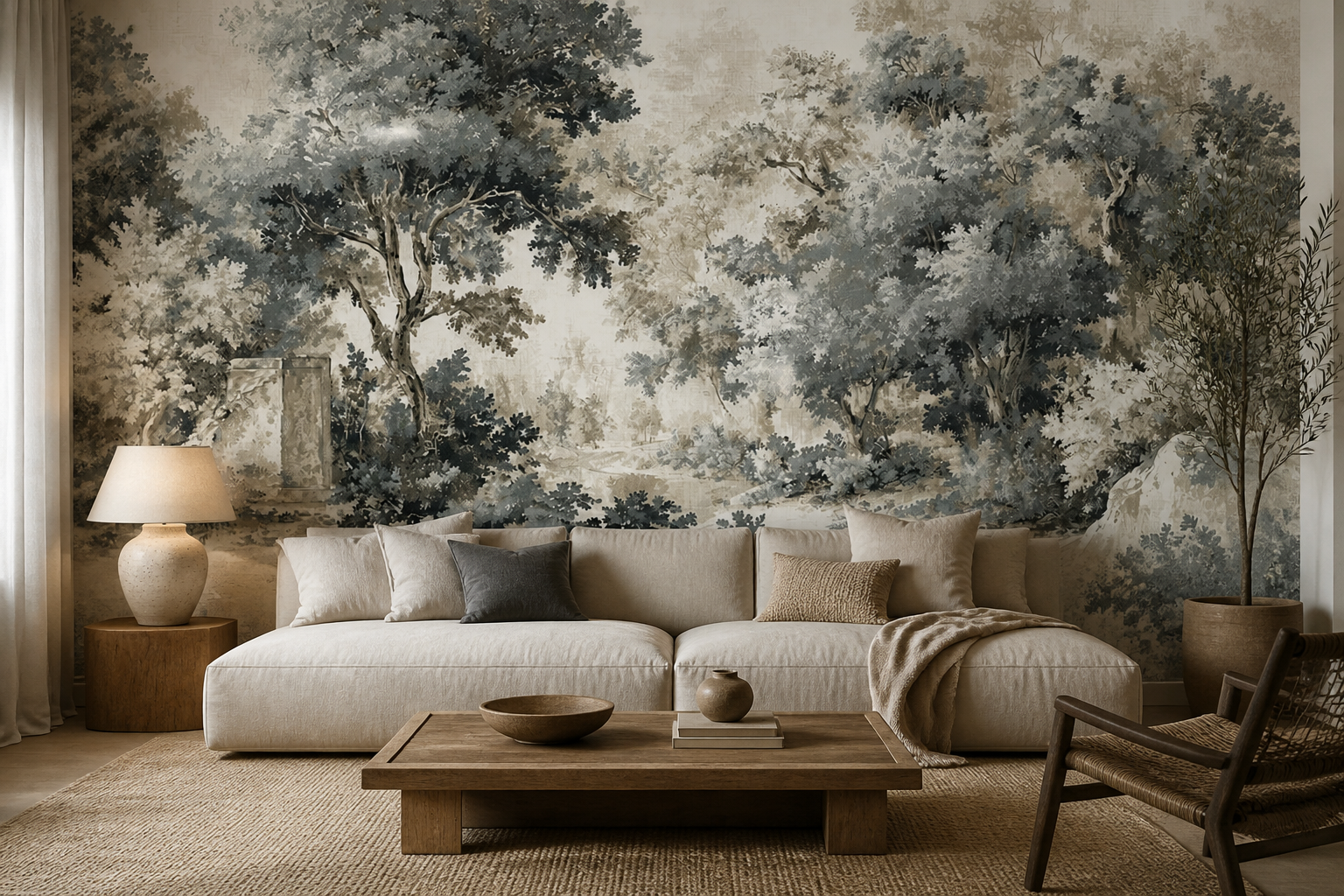 vintage-forest-reverie — Living room