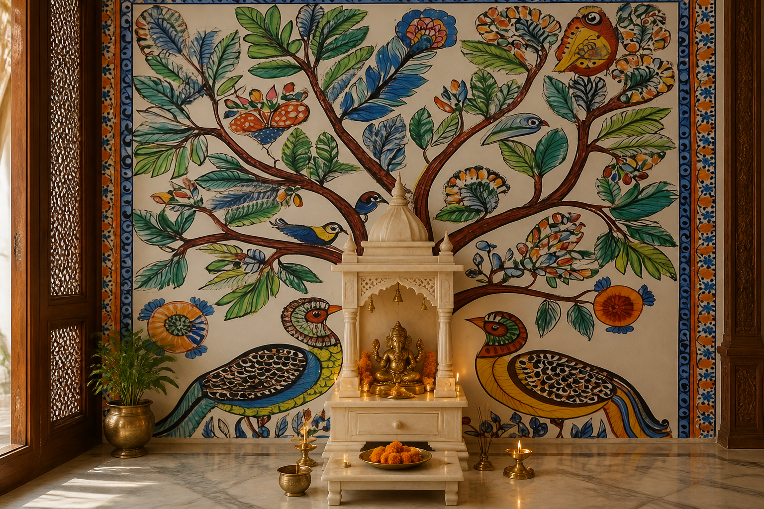 vriksha — Pooja room