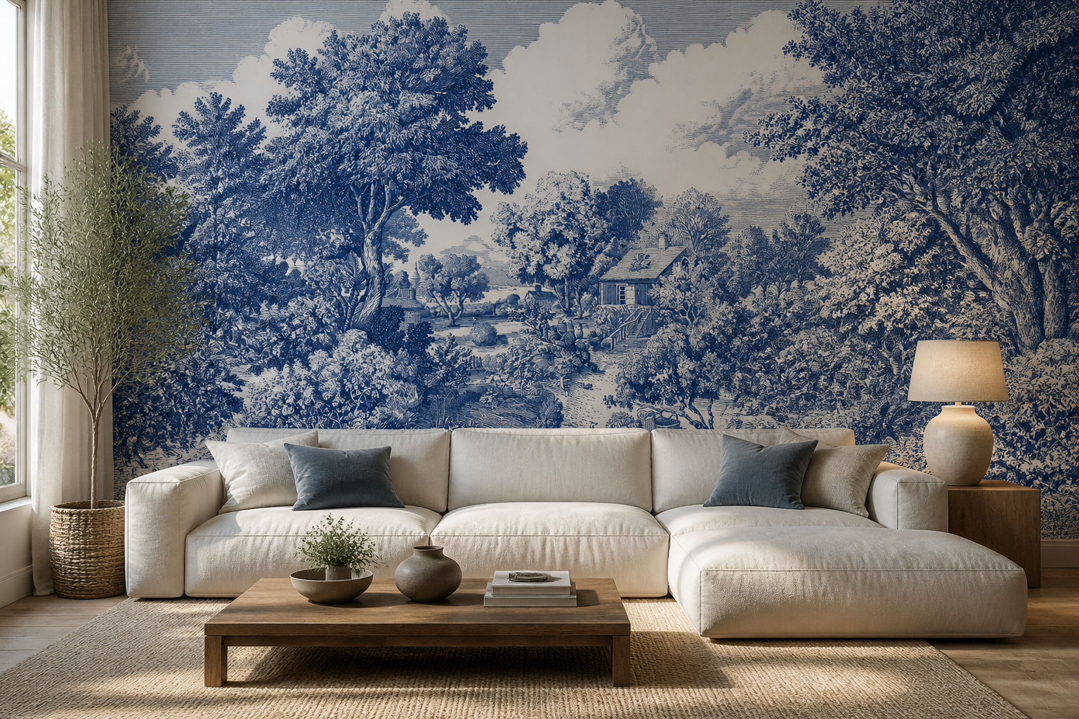 Woodland Idyll — Living room