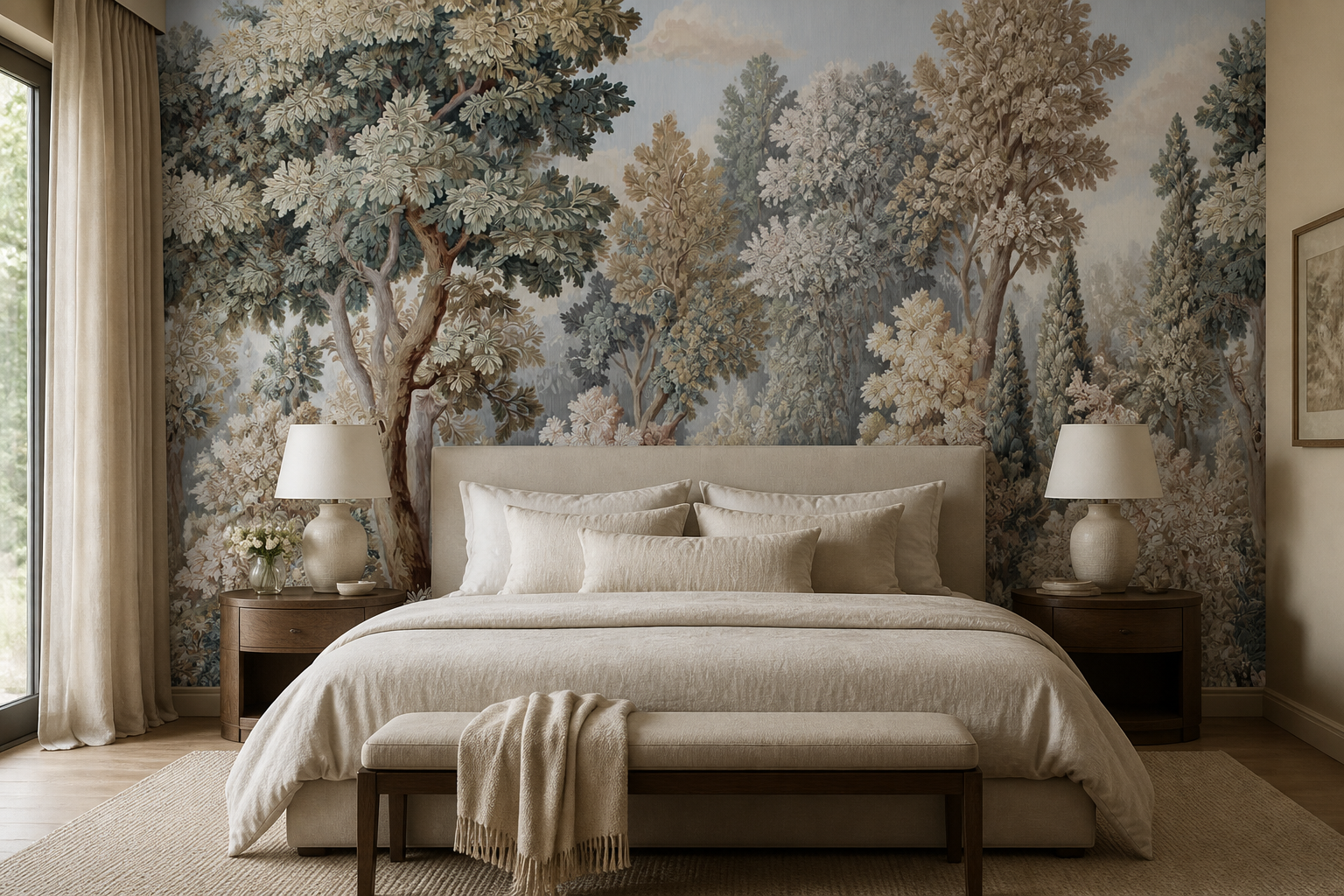 woodland-reverie — Master bedroom