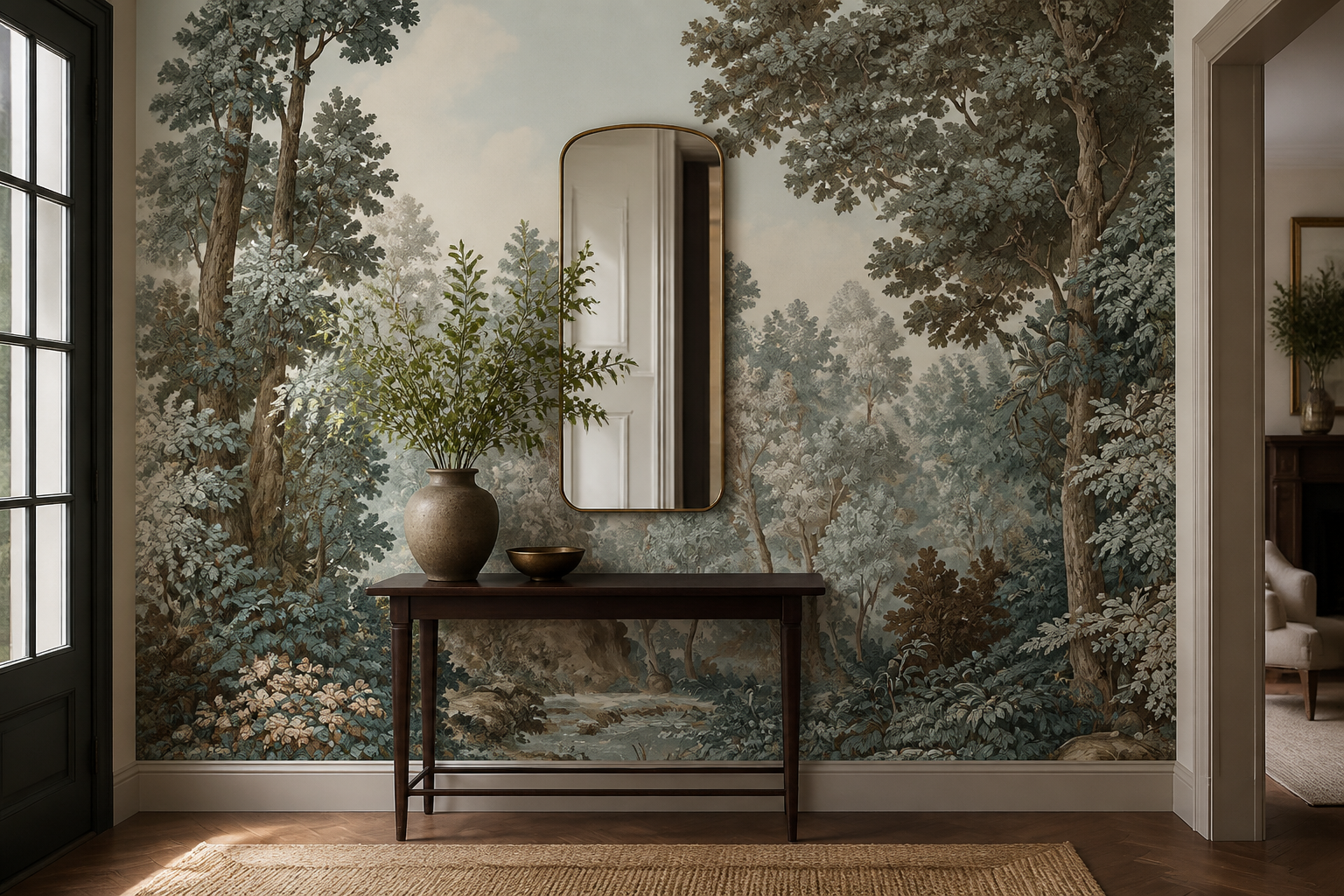 woodland-tapestry — Entryway